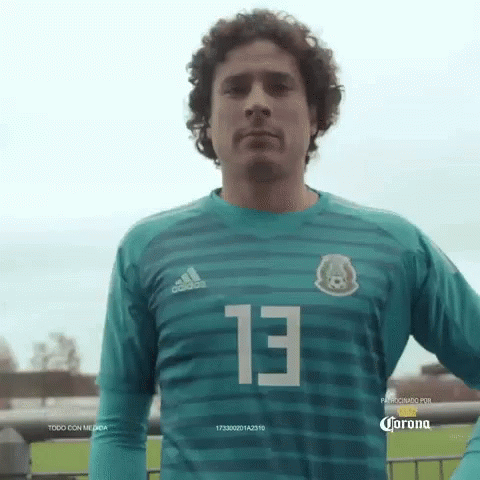 Mexico Soccer Player Guillermo Ochoa Thumbs Down GIF