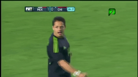 Mexico Soccer Player Javier Hernandez Balcazar Peace Out GIF