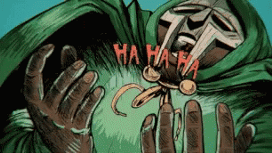Mf Doom Comic Arts GIF