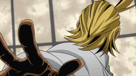 Mha All Might It's Fine GIF