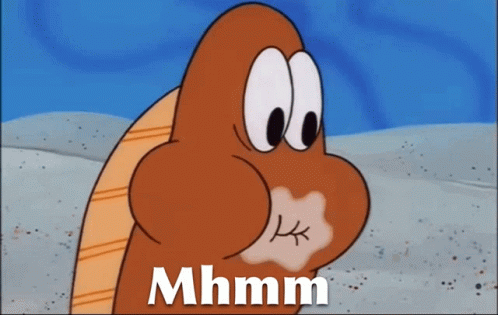 Mhmm Spongebob Fish Coughing GIF