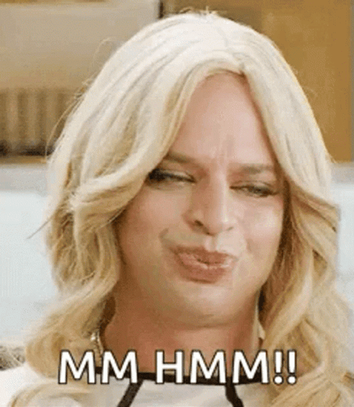 Mhmm Yasgirl Silly Blonde GIF