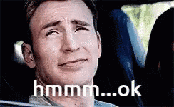 Mhmmm Chris Evans GIF