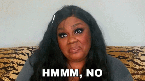 Mhmmm Nicole Byer Disapprove GIF