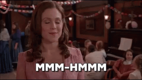 Mhmmm Nodding In A Party GIF