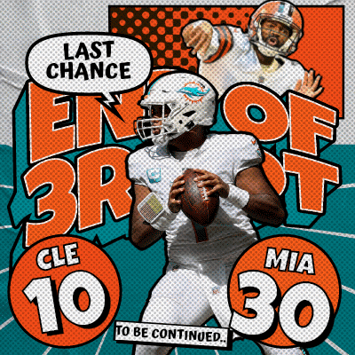 Miami Dolphins Football Player Number 30