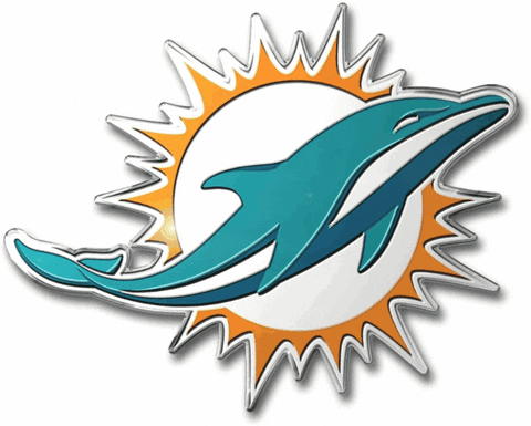 Miami Dolphins Team Promark Color Emblem GIF