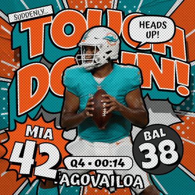 Miami Dolphins Versus Baltimore Ravens GIF
