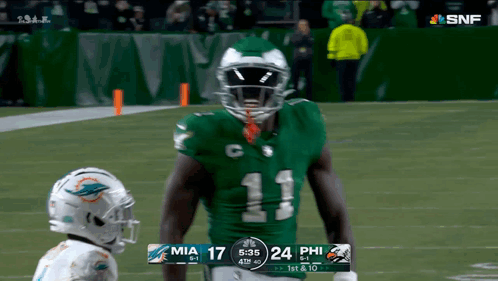 Miami Dolphins vs Philly Eagles Football