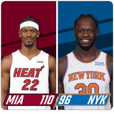 Miami Heat and Boston Celtics Players on Poster