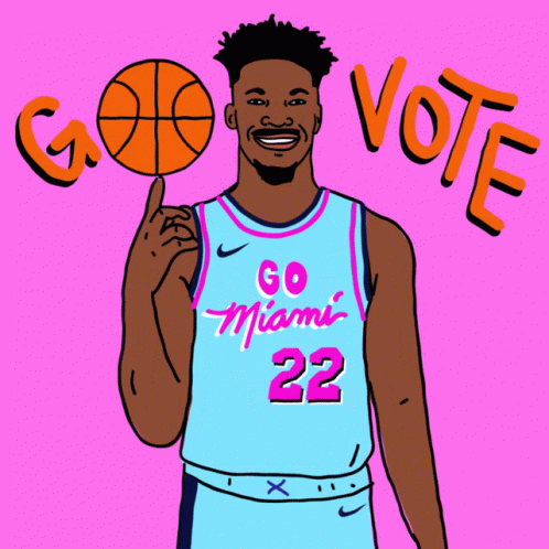 Miami Heat Animated Jimmy Butler GIF