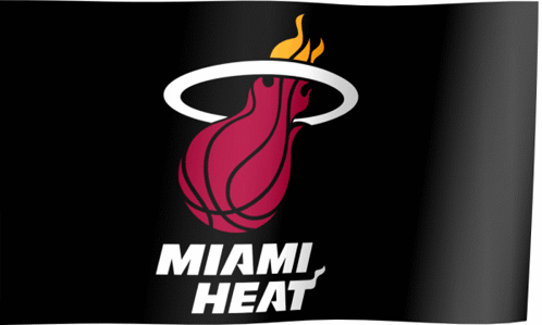 Miami Heat Logo Flag
