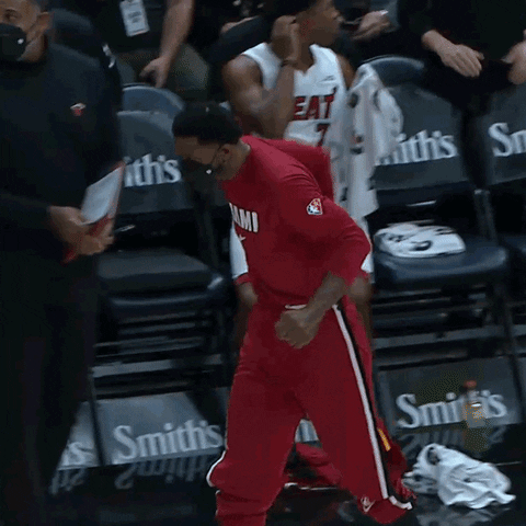 Miami Heat Udonis Haslem Yes GIF