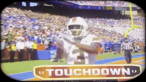 Miami Hurricanes Live Telecast GIF