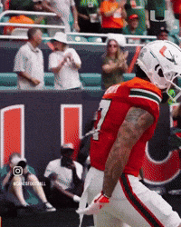 Miami Hurricanes Team Players GIF