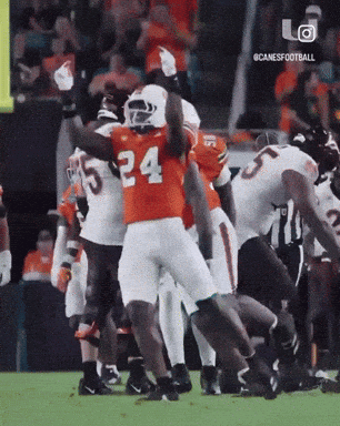 Miami Hurricanes Thumbs Down GIF