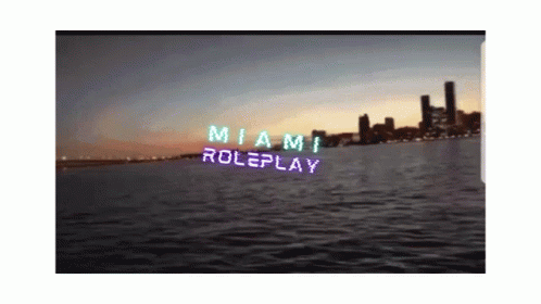 Miami Lovely View In The Ocean GIF