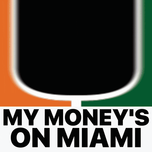 Miami Money Logo with Orange and Green U