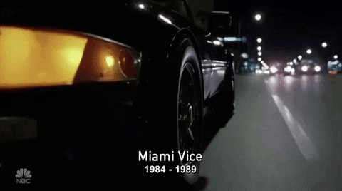 Miami Vice Don Johnson Phillip Michael Thompson GIF
