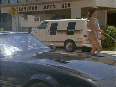Miami Vice Ricardo And James Driving By GIF