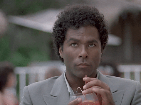 Miami Vice Ricardo Tubbs Secretly Observing GIF