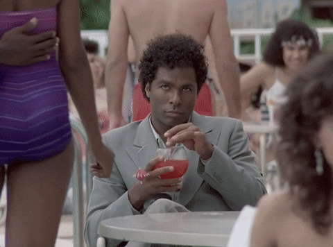 Miami Vice Ricardo Tubbs Spying GIF