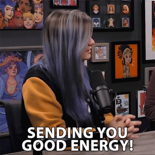 Micaela Hayes Sending Good Energy GIF