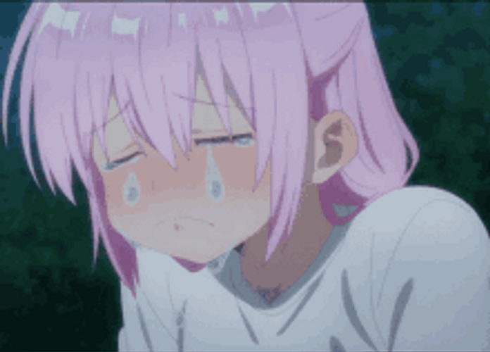 Micchon Shikimori Anime Girl Crying GIF