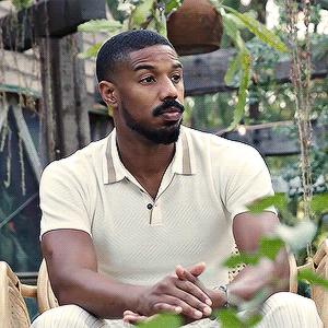 Michael B Jordan Blank Stare GIF