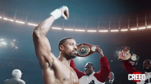 Michael B Jordan Winner In Boxing GIF