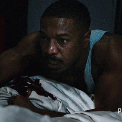 Michael B Jordan Yelling GIF