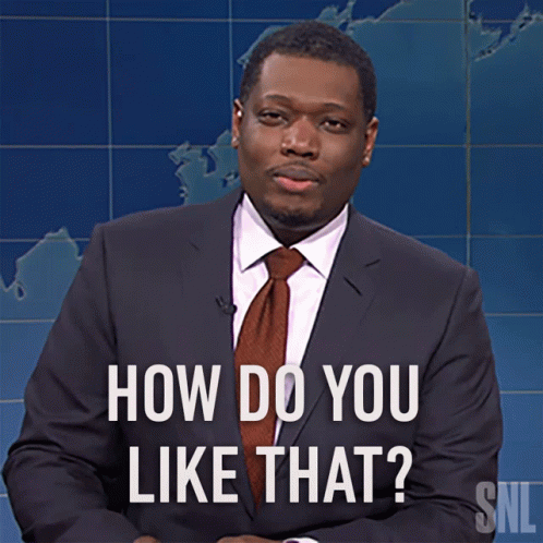 Michael Che Asking How Do You Like That? GIF