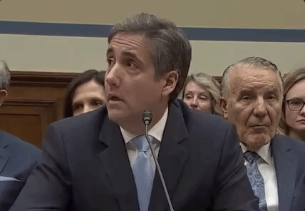 Michael Cohen I Can't Reaction GIF