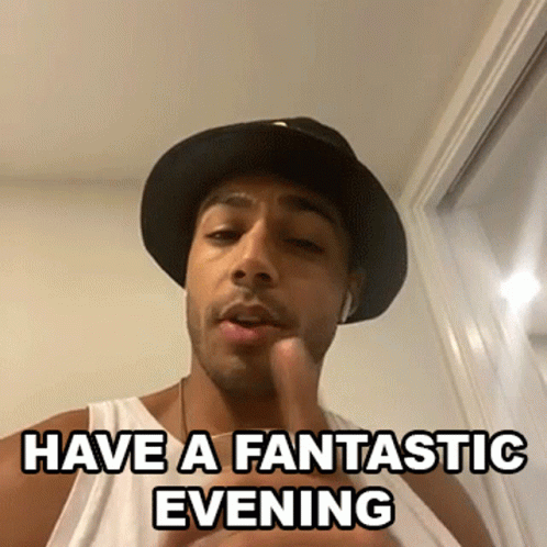 Michael Evans Behling Have A Great Night GIF