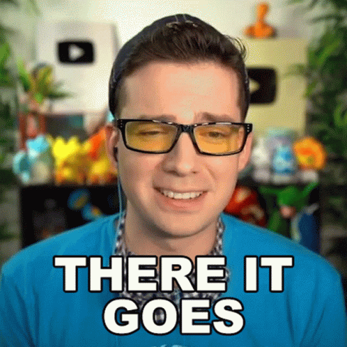 Michael Groth Tearful There It Is GIF