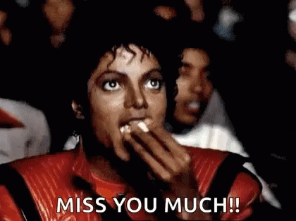 Michael Jackson Popcorn Miss You Much GIF