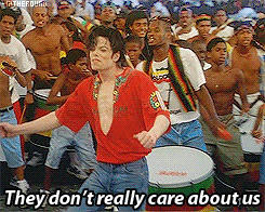 Michael Jackson They Don't Care About Us GIF