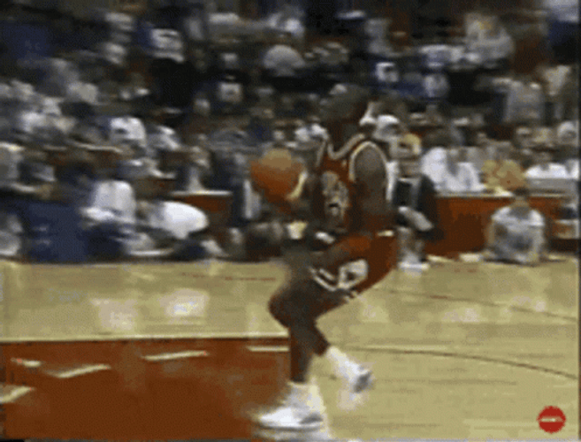 Michael Jordan Awesome Slam Dunk GIF