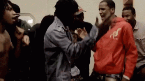 Michael Jordan In Suit And Tie Saying Stop It GIF