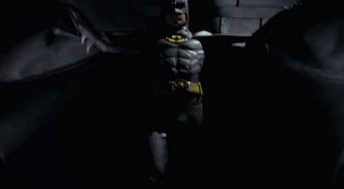 Michael Keaton Im Batman Landing GIF