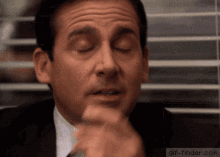 Michael Scott Making Funny Face