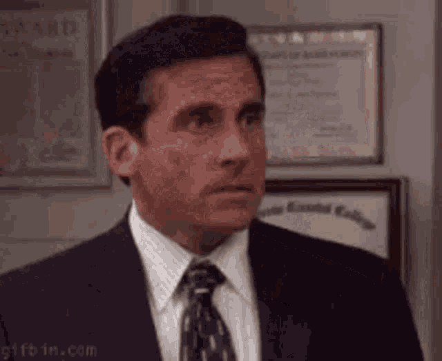 Michael Scott No Gif GIF