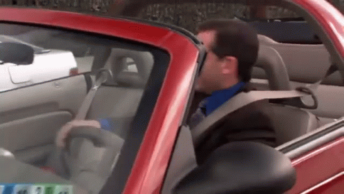 Michael Scott Parallel Parking The Office GIF