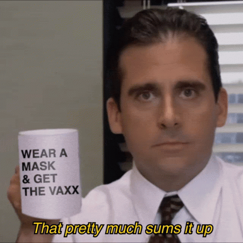Michael Scott The Office Covid Meme GIF