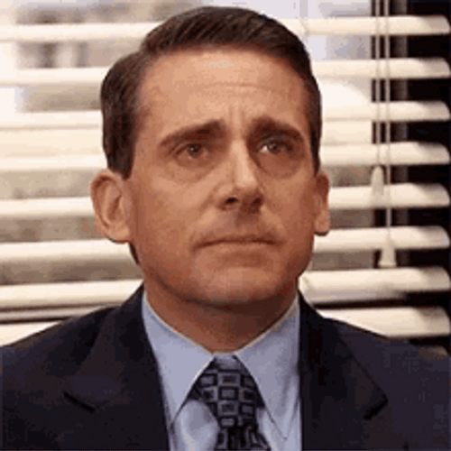 Michael Scott With Teary Eyes GIF