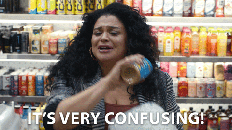Michelle Buteau In Grocery I Know Nothing GIF