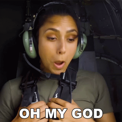 Michelle Khare Riding The Helicopter Oh My God GIF