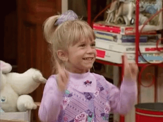 Michelle Tanner Dancing Full House GIF