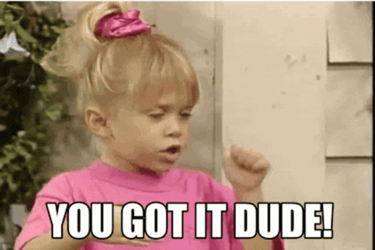 Michelle Tanner Full House GIF