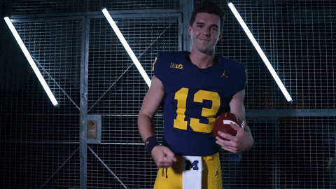 Michigan Football Jack Tuttle Cool Smiling GIF